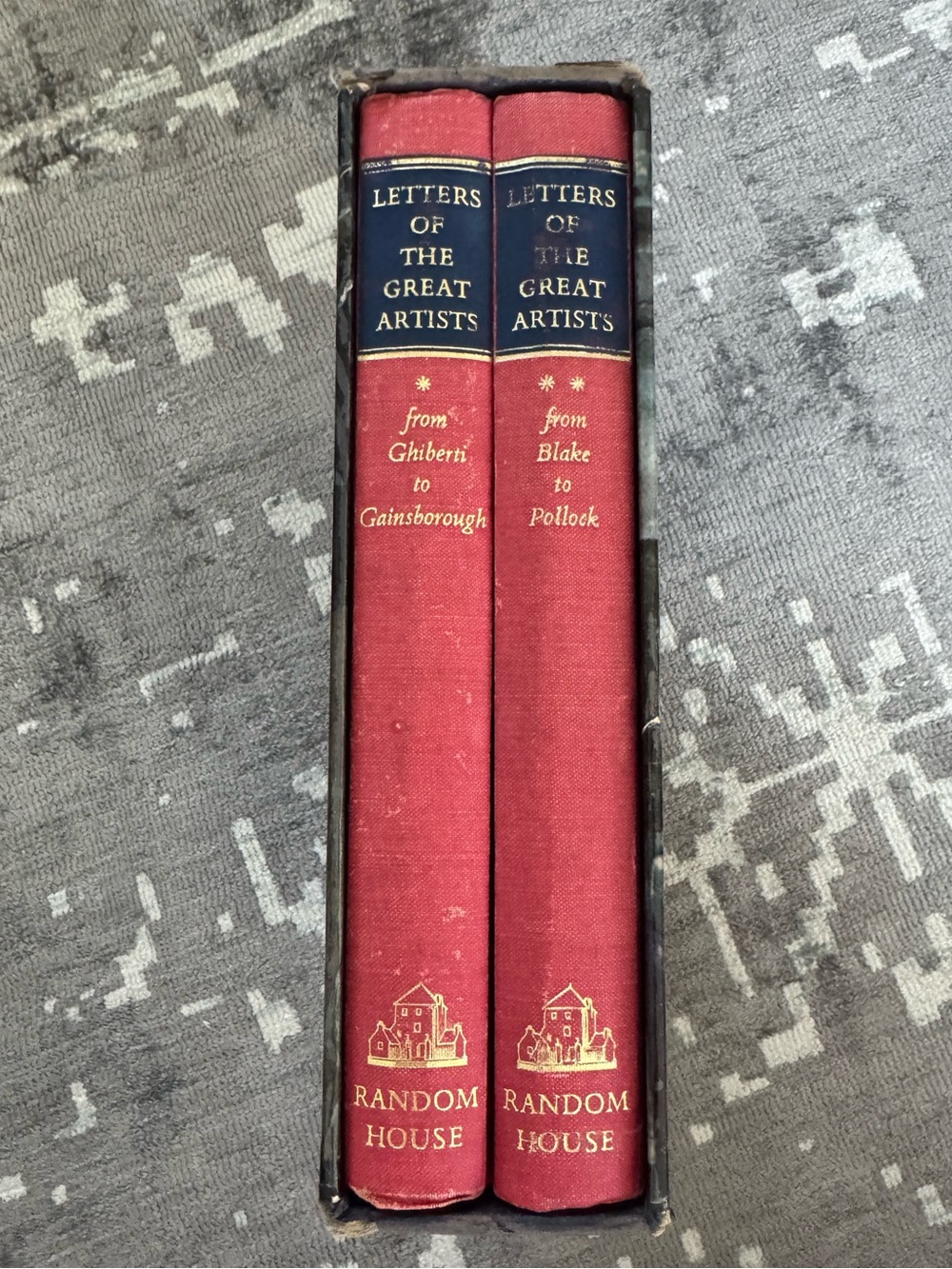 Vintage Letters of the Great Artists 2 Volume Box Set Random House Art Books